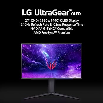 LG Electronics - LG UltraGear 27inch 240hzゲーミングモニター Amazon.com: LG 27